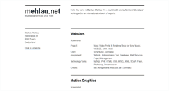 Desktop Screenshot of mehlau.net